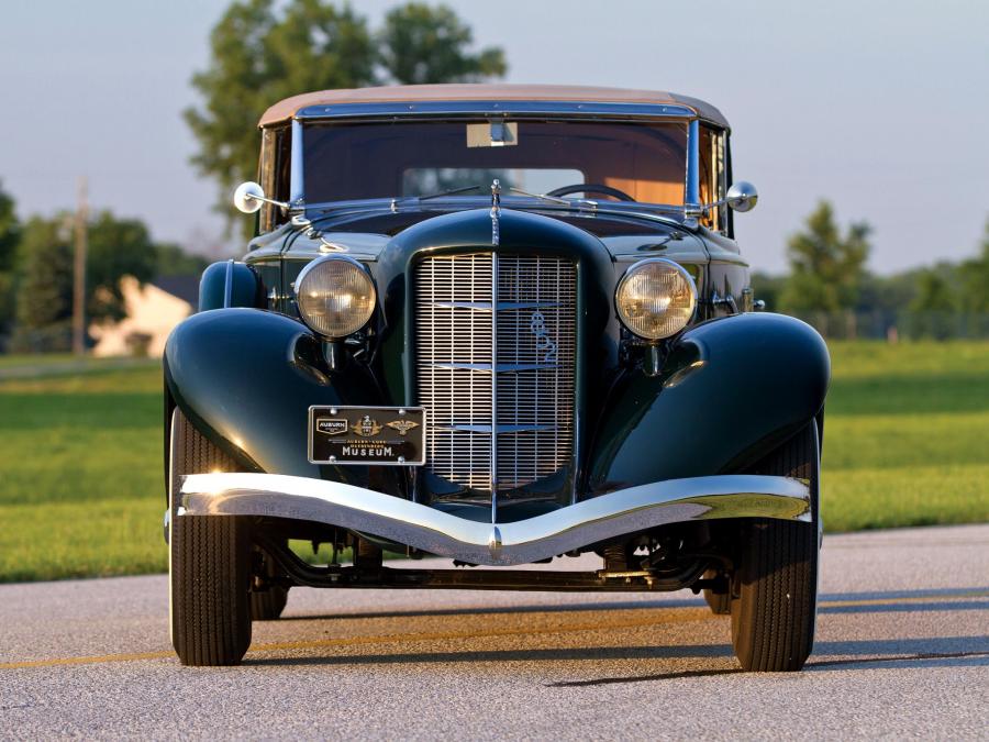  Auburn 852 SC Dual Ratio Phaeton 1936 года  (фото 3 из 15)